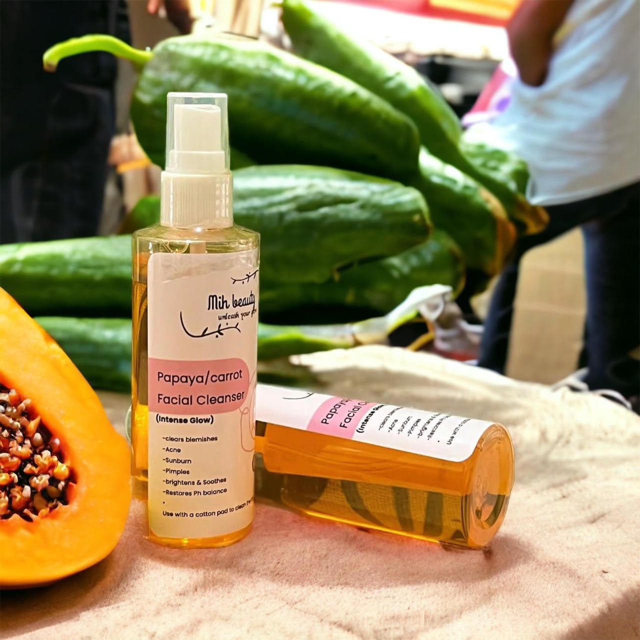 Papaya/Carrot Facial Cleanser - Image 1